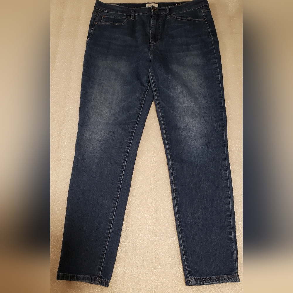 Nicole Miller New York Women's 14 SOHO High Rise Skinny Jeans Stretch